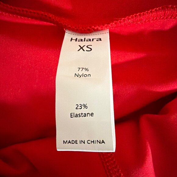 Halara Red Athletic Skort With Built-In Shorts Size XS - Picture 4 of 4